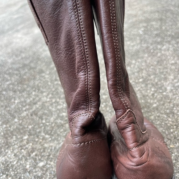 Girls Frye Leather Boots- 1 - Picture 3 of 6